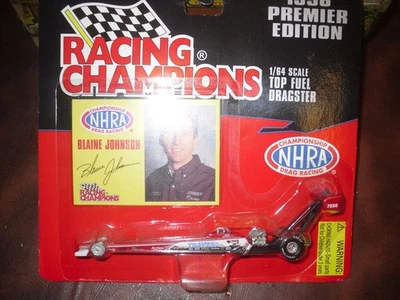 Blaine Johnson Travers Rojo 1996 Top Fuel Dragster Racing Champions 1:64  Foto 1 de 2