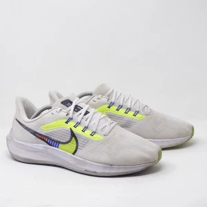 Nike Air Zoom Pegasus 39 White Volt Yellow Running Shoes Sneakers Mens Size 11 - Picture 1 of 9