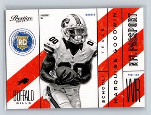 Panini Prestige NFL Passport #21 2013 Marquise Goodwin Buffalo Bills - Imagen 1 de 2