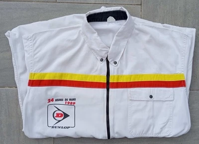24 HEURES DU MANS autos - 1989 - COMBINAISON - DUNLOP - automobilia - Photo 1/4