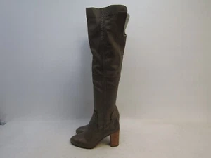 Free People Womens Size 37 EUR Brown Leather 20" Shaft Knee High Fashion Boots - Picture 1 of 12