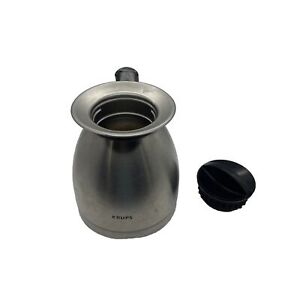 Krups 10-Cup Stainless Steel Carafe Aroma Control Thermal Cof  Pot Pitcher Dents