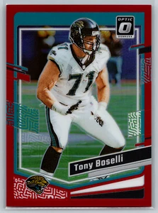 Tony Boselli 2023 Panini Donruss Optic Red /99 #85 Jacksonville Jaguars - Picture 1 of 2