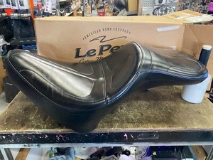 Siège jambes longues Lepera Maverick Daddy Harley Softail Heritage 00-17 Extended Reac - Photo 1 sur 13