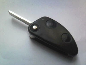 ALFA ROMEO TRANSPONDER 33 147 156 ETC (RF&LED TYPE)2BT REMOTE FLIP UNCUT KEY FOB - Picture 1 of 8