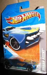 Hot Wheels 2011 #231 HW Video Game Heroes #9 URBAN AGENT Blue w/Black OH5 Sp - Picture 1 of 5