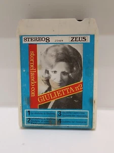 CARTRIDGE TRACK TAPE CASSETTA STEREO 8 GIULIETTA - Foto 1 di 2