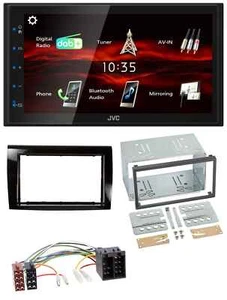 JVC USB Bluetooth MP3 DAB 2DIN Autoradio für Fiat Bravo (ab 2007) - Bild 1 von 9