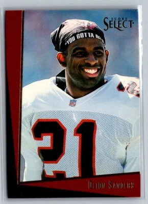 1993 Select #3 Deion Sanders - Image 1 of 2