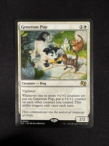 Großzügiger Welpe (Foundations Jumpstart) - Magic the Gathering - Bild 1 von 2
