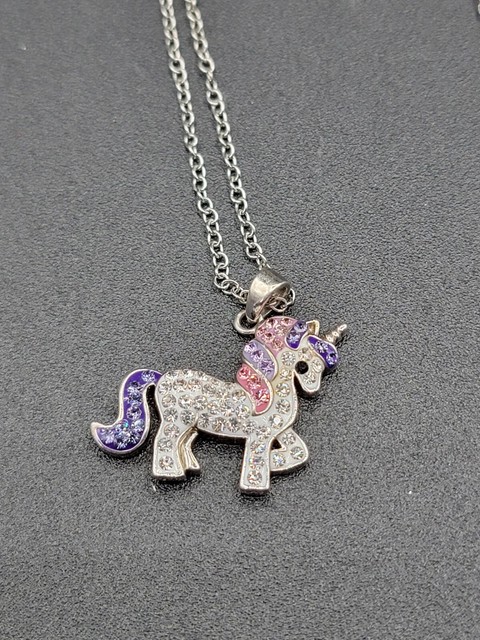 Unicorn Necklace Kohls Children's Jewelry Kohls Birthstone