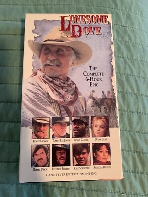 *LONESOME DOVE - COMPLETE 6 HOUR EPIC - VHS - WESTERN - ROBERT DUVALL - Image 1 of 3