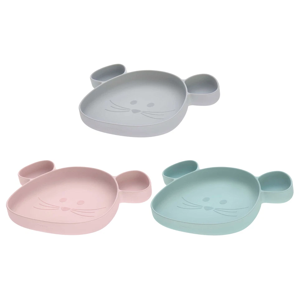 Lässig Esslernteller mit Saugfuß Little Chums Maus rutschfest bruchfest - Bild 1 von 1