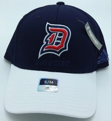 NCAA Duquesne Dukes Adidas Adult Structured Flex Fit Cap Hat Beanie NEW! - Image 1 of 4