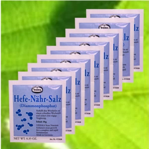 (73,60€/kg) Vierka Hefenährsalz Diammonphosphat 10x10g °GB
