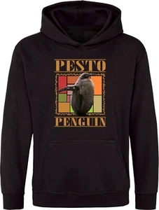Pesto Penguin Hoodie, King Penguin hoodie, Pesto's hoodie, Autistic penguin hood - Picture 1 of 7