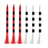 100pcs/pack Bamboo golf tees red white Practice game ball tee multi colours new