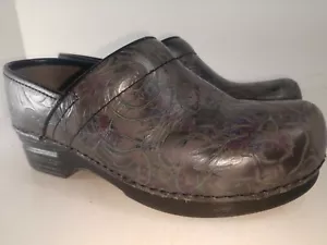 Zuecos profesionales Dansko XP para mujer cuero forrado oscuro multiremolino color 37 - Imagen 1 de 10