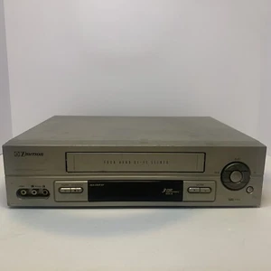 Emerson EV818 VHS VCR Player Recorder 4 Head HIFI Stereo WORKS GREAT No Remote - Picture 1 of 7