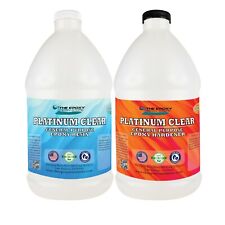 Crystal Clear Epoxy Resin General Purpose Bar Table Top Coating - 2 Gallon Kit