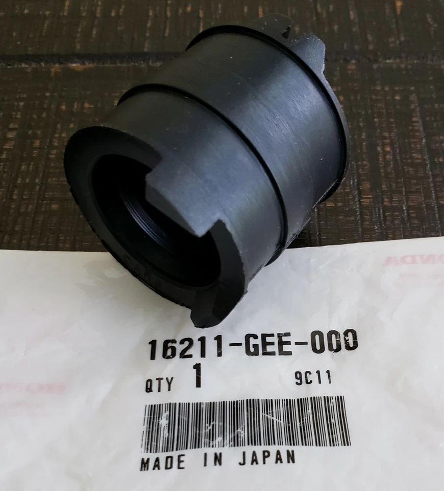 NOVO ISOLADOR DE CARBURADOR GENUÍNO HONDA 2003 - 2019 RUCKUS 50 NPS50 FABRICANTE DE EQUIPAMENTO ORIGINAL - Imagem 1 de 1