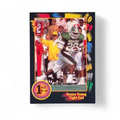 1991 Wild Card Draft - #125 Duane Young (RC) - Image 1 of 2