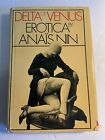 Delta der Venus Erotica Anais Nin Hardcover 1977 Harcourt BCE Milton Glaser Sehr guter Zustand