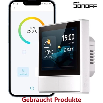 SONOFF Gebraucht NSPanel WIFI Smart Touch Szene Licht Wand schalter Display APP - Bild 1 von 4
