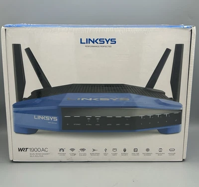 Linksys WRT1900AC Dual Band Wi-Fi Router - Sealed - Image 1 of 4