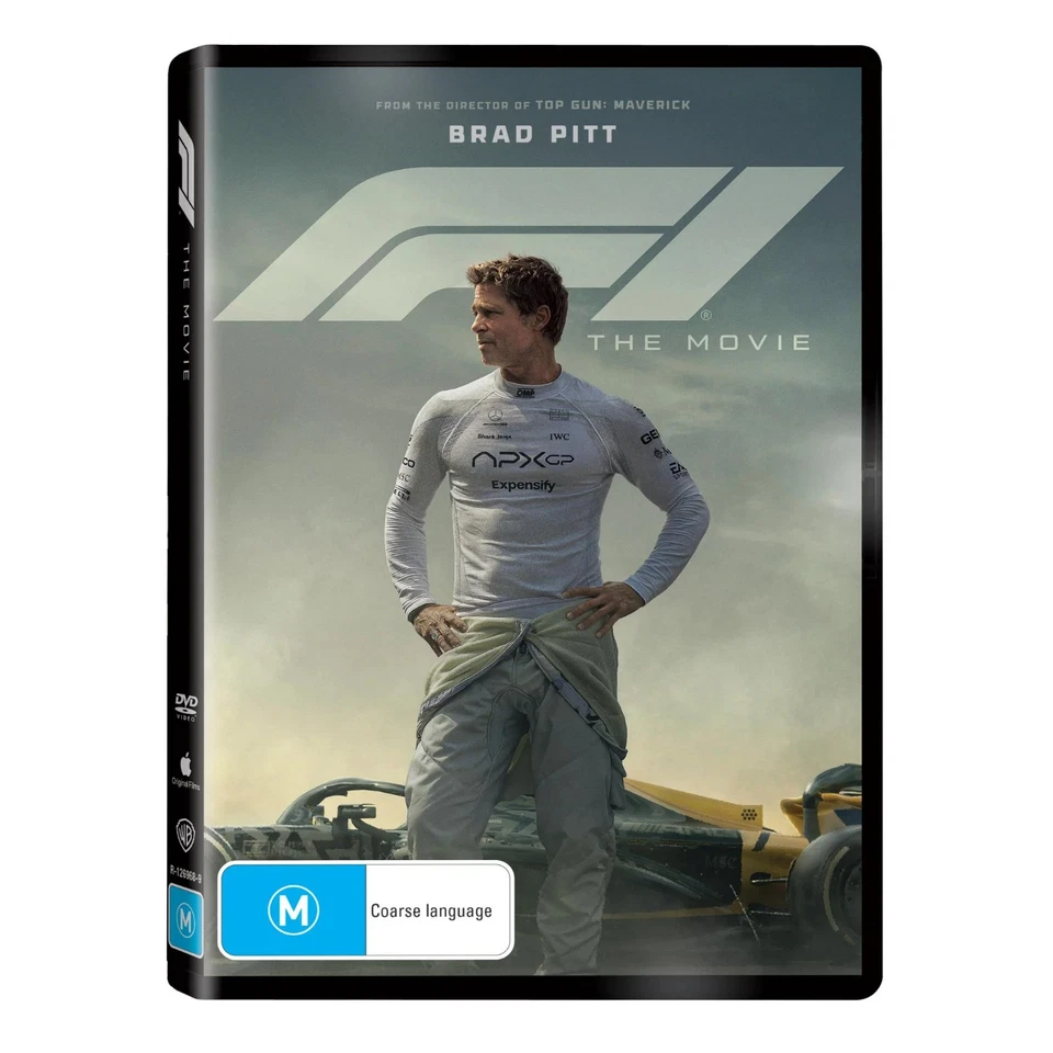 BRAND NEW F1 : The Movie (DVD, 2025) R4 Movie Formula One | Brad Pitt - image 1 of 1