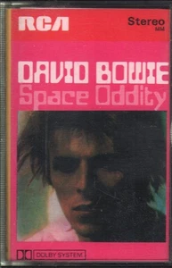 David Bowie Space Oddity cassette Europe Rca 1984 white shelled cassette PK84813 - Picture 1 of 3
