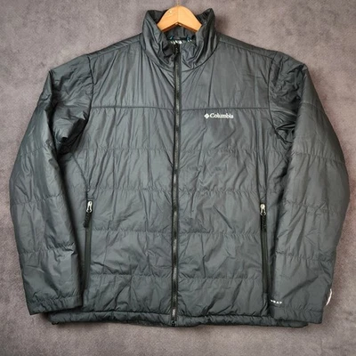 Chaqueta Columbia Puffer Para Hombre Grande Gris Ligera Omni Intercambio de Calor Foto 1 de 4