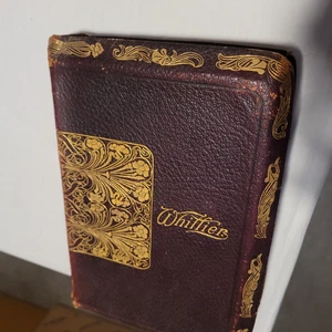 The Early Poems of John Greenleaf Whittier Thomas Y Crowell Leather Edition - Bild 1 von 4