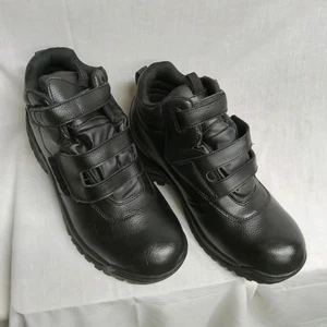 Propet Men's 10.5 Cliff Walker Double-Strap Waterproof Boot MPRX85 Black - Picture 1 of 9