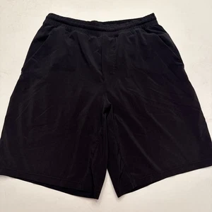 Pantalones Cortos Lululemon Para Hombres Medianos Negros Rompe el Ritmo 9” Forrados Entrenamiento Atlético Gimnasio - Imagen 1 de 12