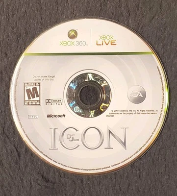 Def Jam: Icon (Microsoft Xbox 360, 2007) Fighting Game DISC ONLY UNTESTED - Image 1 of 4