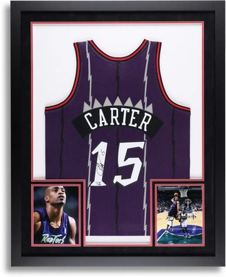 Camiseta Autografiada Vince Carter Raptors Fanáticos Auténtico Certificado de Autenticidad Artículo #14332906 Foto 1 de 3
