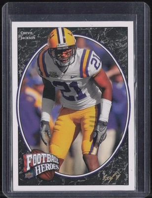 2008 Upper Deck Football Heroes #120 Chevis Jackson RC Rookie - Image 1 of 2