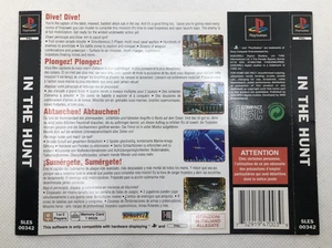 Backcover für - In the Hunt - SLES00342 Playstation 1, PS1 - Bild 1 von 7