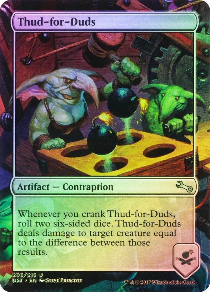 MTG FOIL Thud-for-Duds  - Unstable #206 - Image 1 of 1
