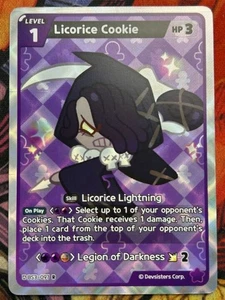 CookieRun Braverse TCG - Lakritz Cookie (BS3-097) Rare Foil - Bild 1 von 2