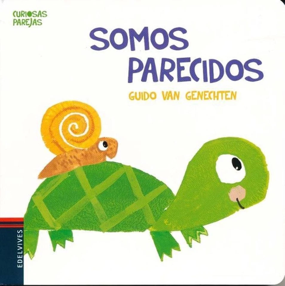 Somos Parecidos by Guido van Genechten (Spanish) Board Book Book - Image 1 of 1