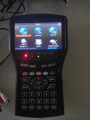 SATLINK WS-6979 DVB-T2/S2 2° Edition Combo Meter Satellite Finder - Immagine 1 di 4