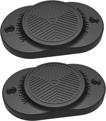 Soporte magnético para pistola recubierto de goma 35 libras montaje magnético para negro paquete de 2  Foto 1 de 4