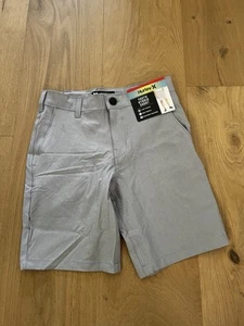 NWT Hurley Youth Boy's Hybrid Shorts Grey Medium 10/12 - Picture 1 of 3