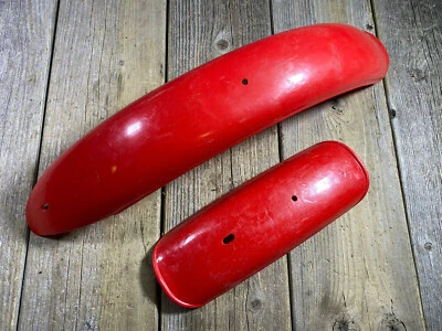 OLD SCHOOL BMX MX BICICLETA MOTOCROSS GUARDABARROS PLÁSTICO MUDGURAD NOS LÍDER CCM Foto 1 de 4