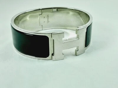 PULSERA MUJER HERMES CLIC CLAC H ESMALTE PALADIO Foto 1 de 4