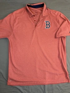 Nike Dri-Fit MLB Authentic Boston Red Sox 1/4 Snap Warm-Up SS Shirt Herren Large - Bild 1 von 8