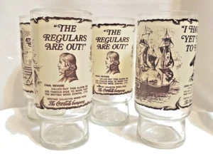 Vintage Coca Cola Bicentennial Glass Heritage Collectors Series - Picture 1 of 2