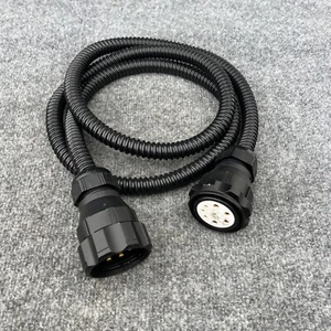 CEEP 8 Pin Male to Female 7feet long Inline circiular Connector Used - Picture 1 of 17